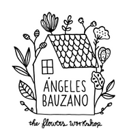 Logo de Ángeles Bauzano · The Flowers Workshop, decoración floral para bodas y eventos en Mairena del Aljarafe