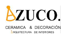 Logo de Azuco Cerámica y Decoración, tienda de cerámica, suelos y mamparas en Olivares