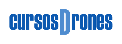 Logo de CursosDrones, escuela de pilotos de drones en Mairena del Aljarafe