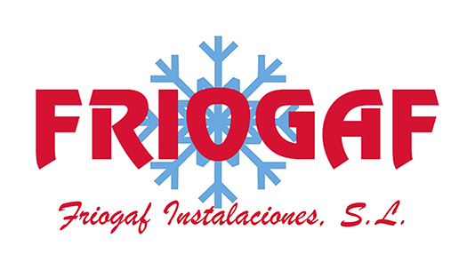 Logo de Friogaf, maquinaria de hostelería y frío industrial en Mairena del Aljarafe