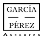 Logo de García Pérez Asesores, asesoría fiscal, laboral, contable y jurídica en Gines