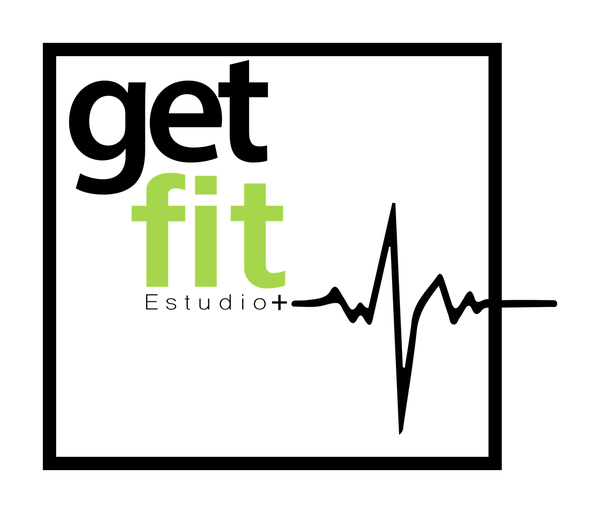 Logo de GetFit Estudio+, estudio de entrenamiento personal, pilates y yoga en grupos reducidos en Olivares
