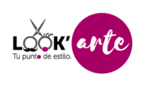 Logo de LookArte, peluquería unisex en Tomares