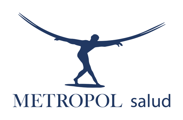 Logo de Metropol Salud, clínica de fisioterapia, nutrición y podología en Mairena del Aljarafe