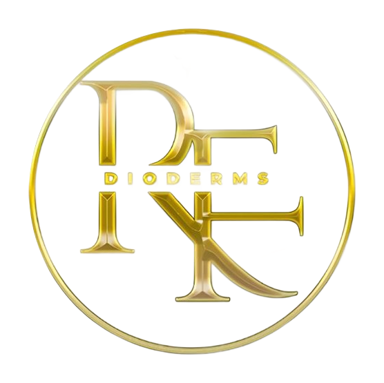 Logo de RF Dioderms, centro de estética y peluquería en Coria del Río